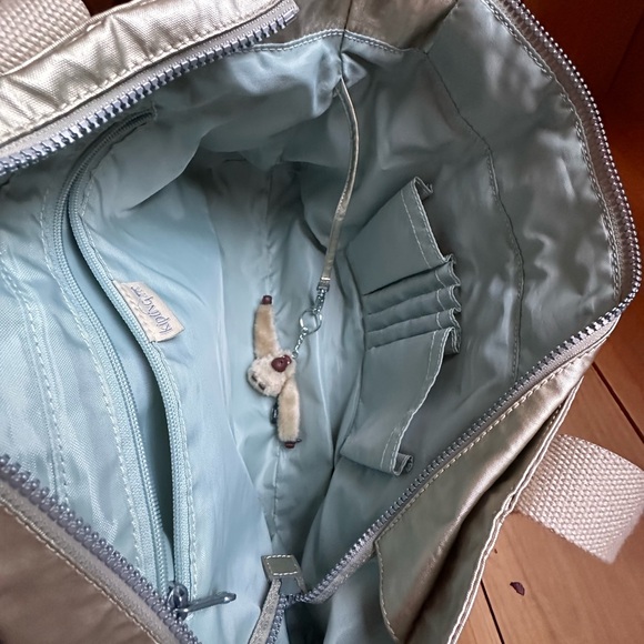 Kipling Metallic Gold Tote Bag - Picture 7 of 14